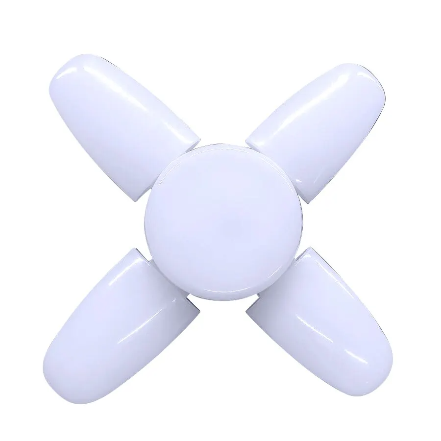 Lâmpada LED Dobrável E27 em Forma de Ventilador 40 LEDs 110V 220V