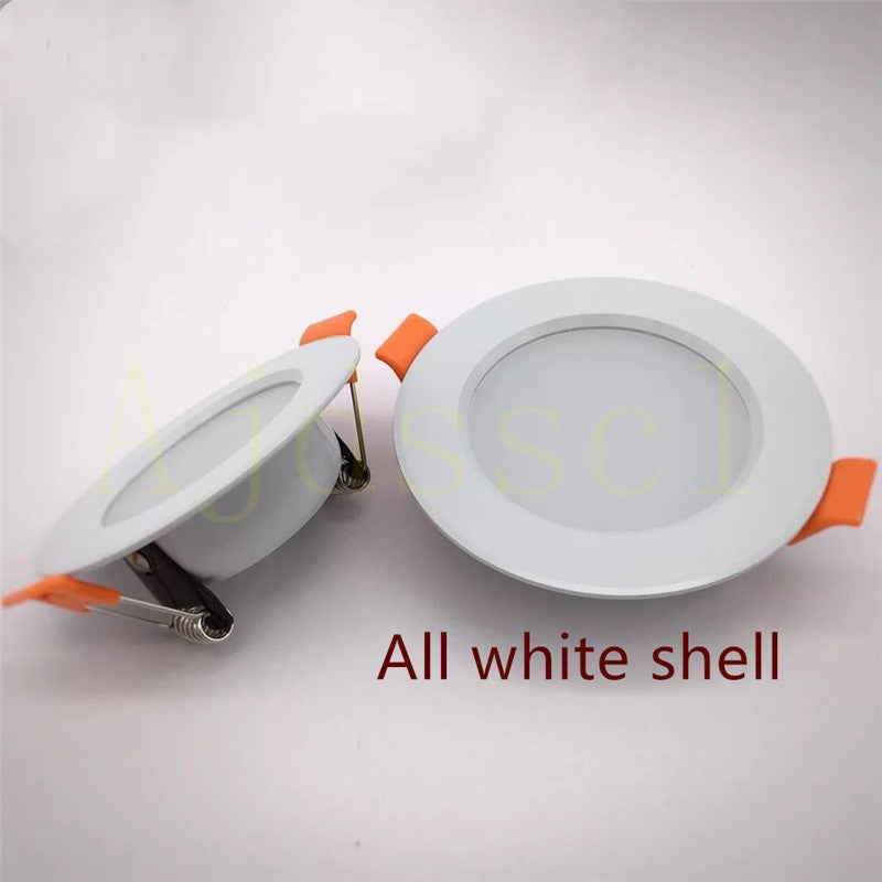 Spot LED Embutido Regulável 5W a 15W Luz AC110V 220V - 3 Cores Alternáveis