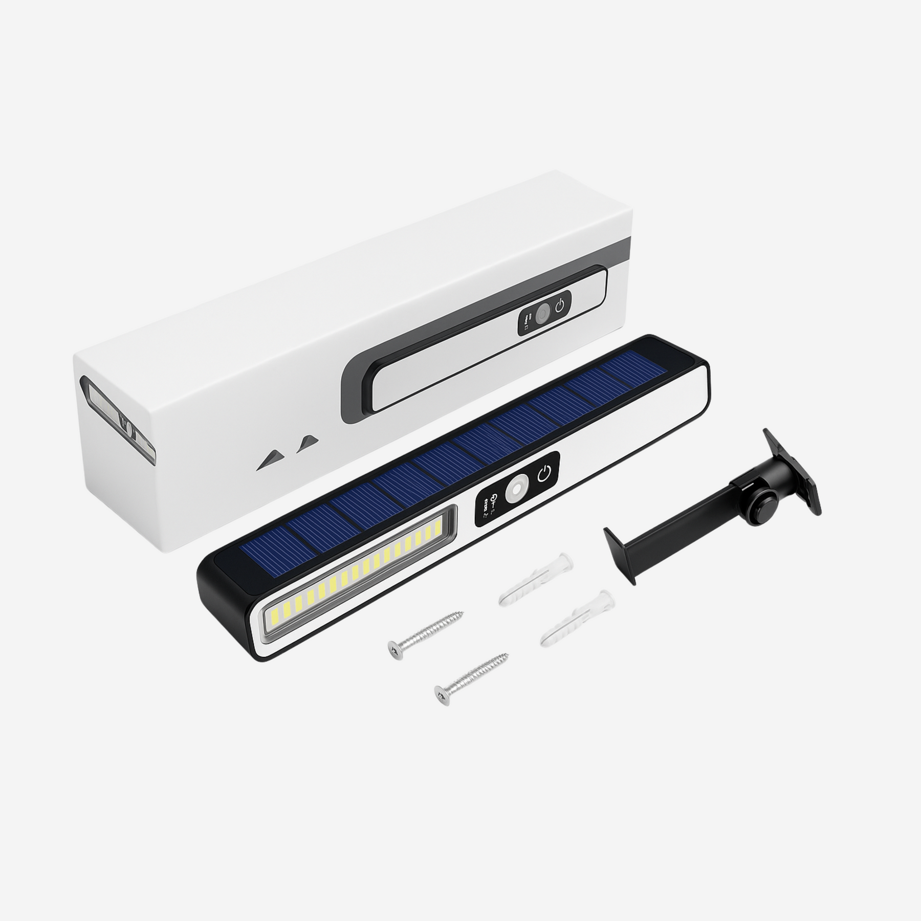 Luz Solar 36 LEDs com Clipe e Sensor de Movimento à Prova d’Água