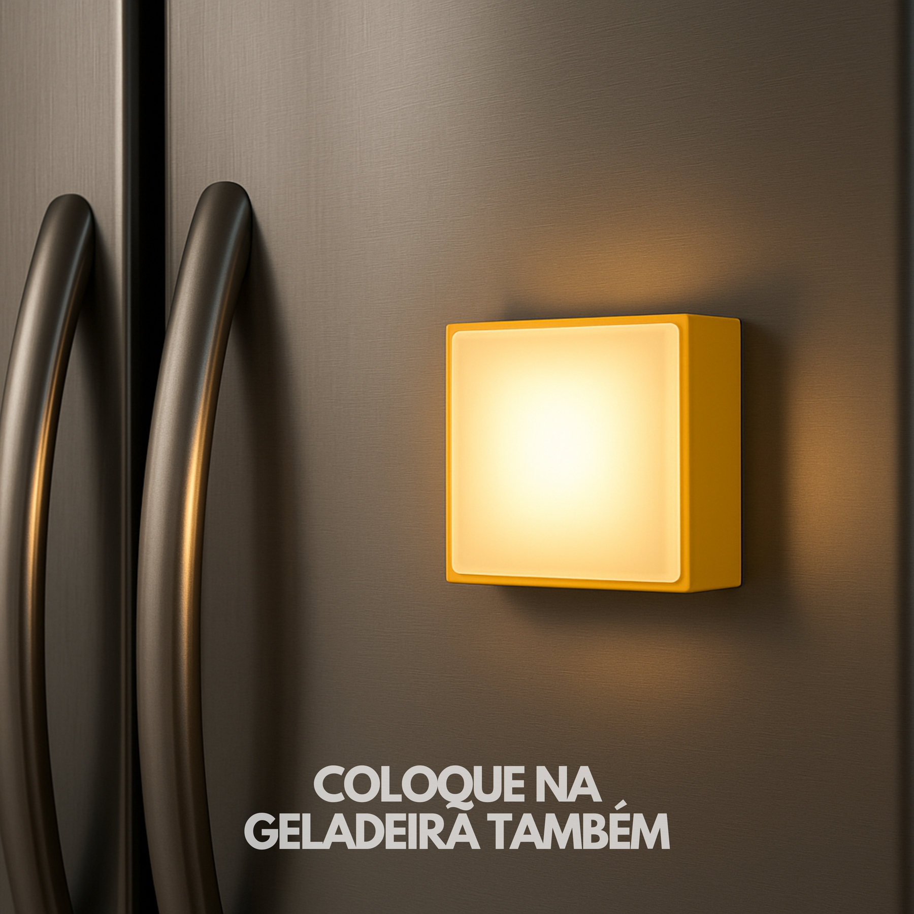 Luminária LED Versátil Sem Fio e Fixação Magnética Com Bateria Recarregável Resistente