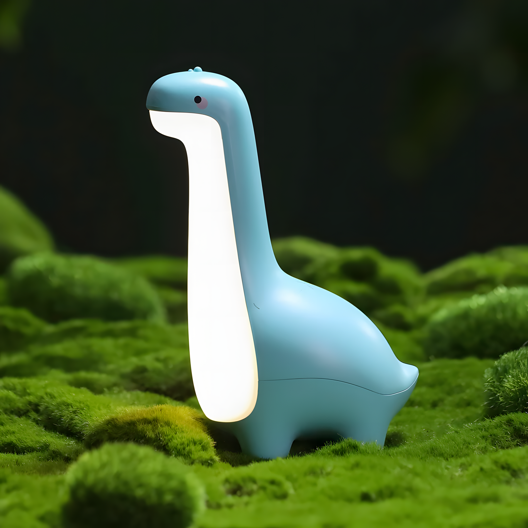 Luminária de Dinossauro com Luz Interna Confortável aos Olhos