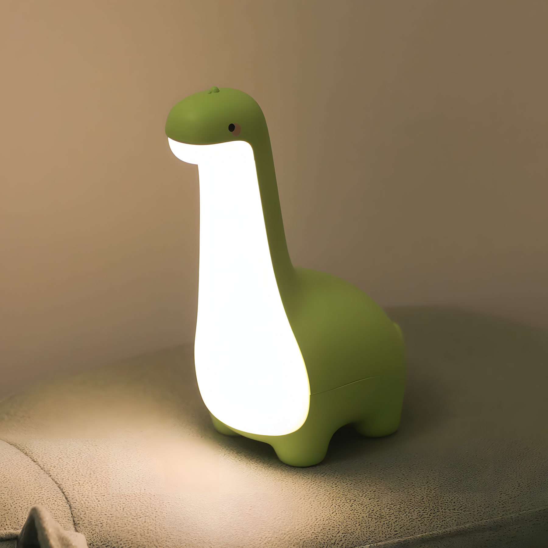 Luminária de Dinossauro com Luz Interna Confortável aos Olhos