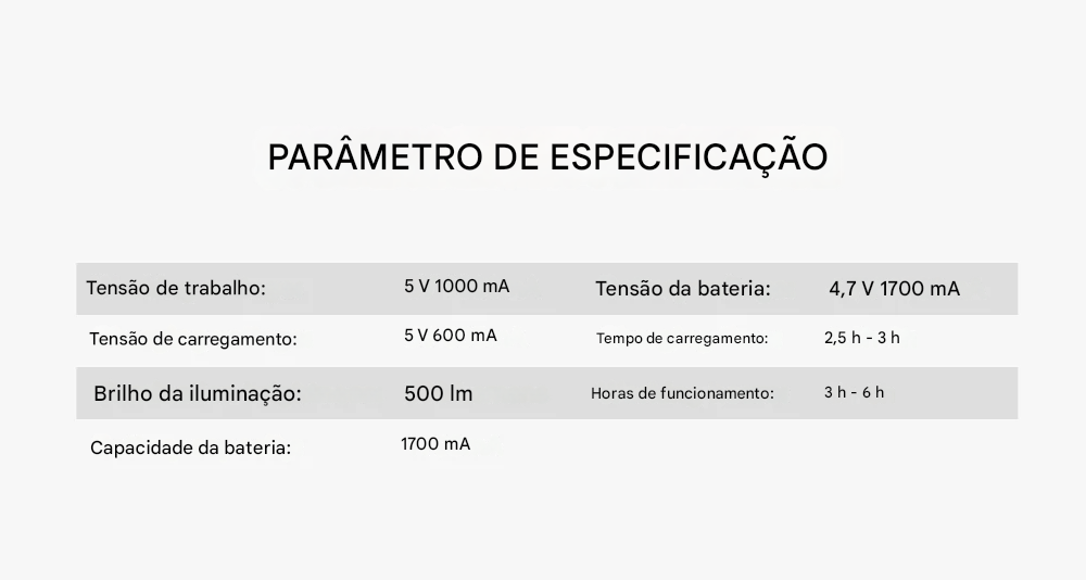 Luminária Livro Aberto em LED de Madeira Recarregável USB
