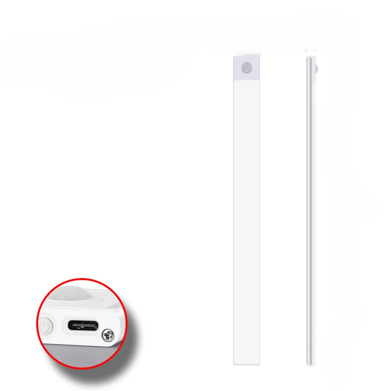 Luminária LED Sem Fio Bateria com 4 Semanas de Duração Recarregável com Sensor de Movimento Ultrafina