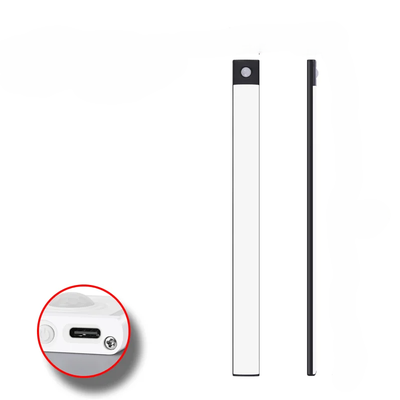 Luminária LED Sem Fio Bateria com 4 Semanas de Duração Recarregável com Sensor de Movimento Ultrafina