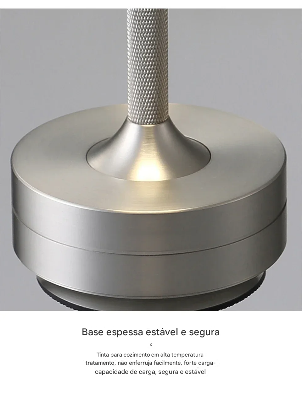 Candeeiro de Mesa Sem Fio com Bateria Recarregável