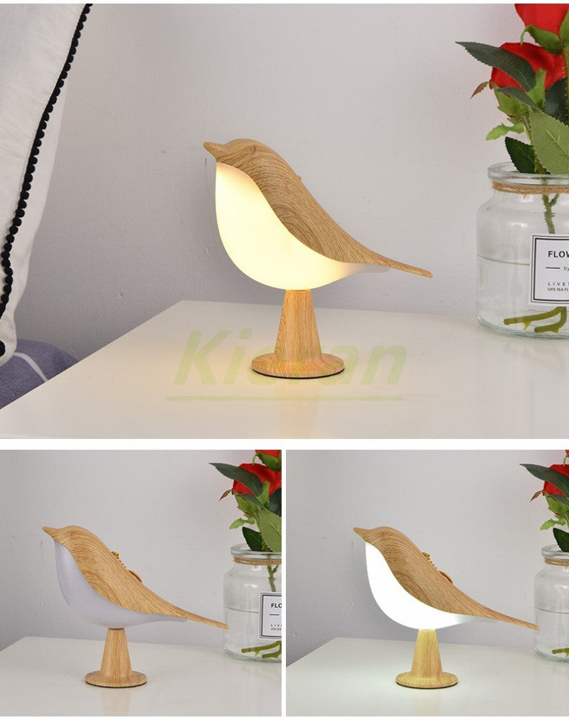 Luminária de Mesa em Formato de Pássaro Diversos Modelos