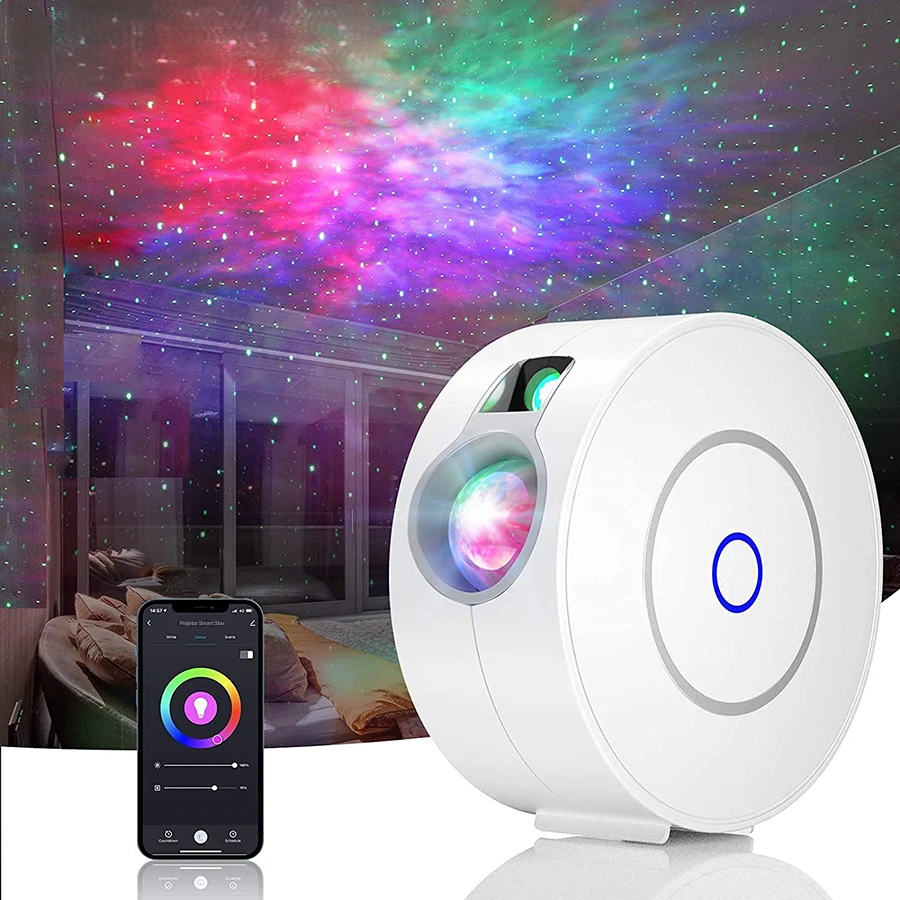 Projetor Estrelado Wi-Fi com Controle por App e Alexa