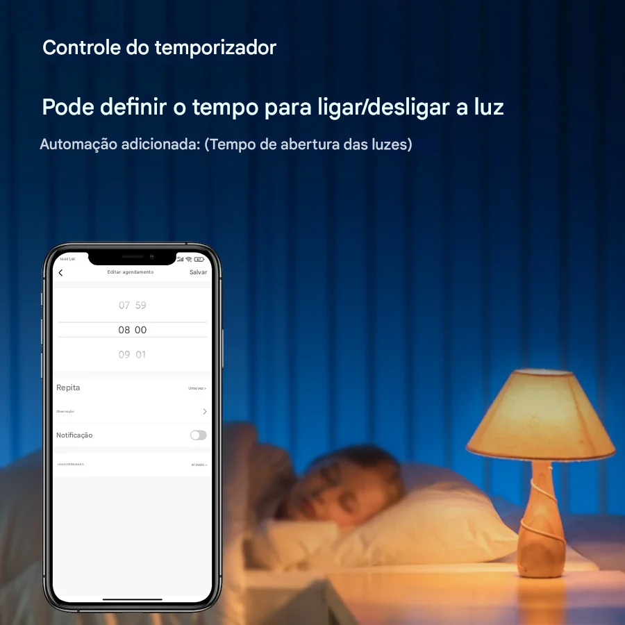 Lâmpadas LED RGB Tuya Smart WiFi