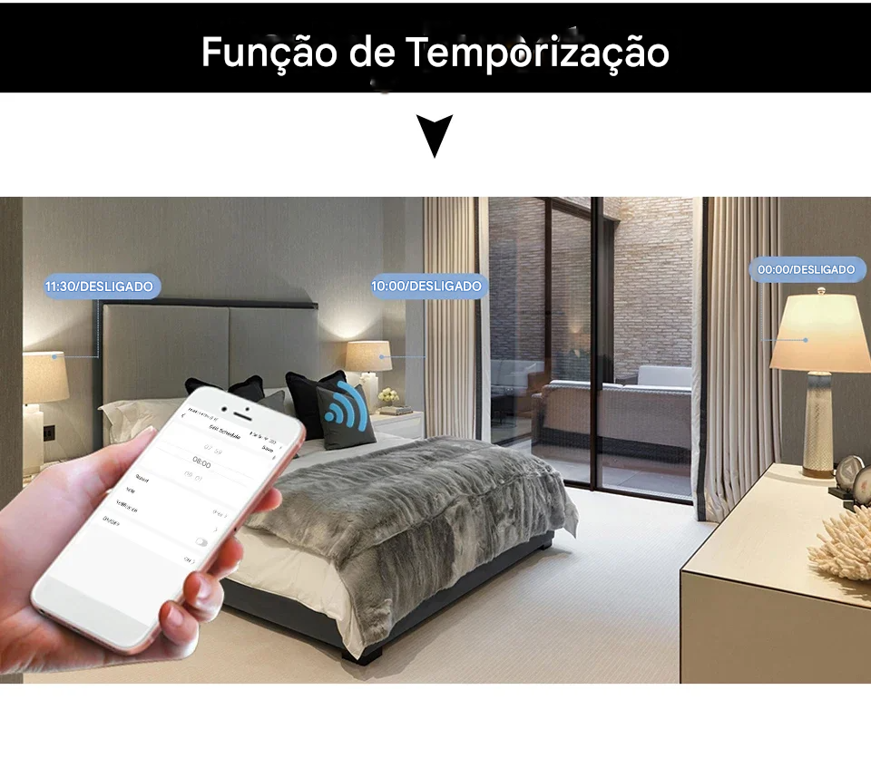 Lâmpadas LED RGB Tuya Smart WiFi