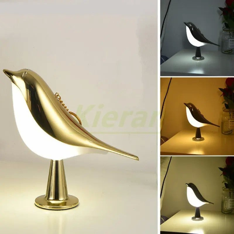 Luminária de Mesa em Formato de Pássaro Diversos Modelos