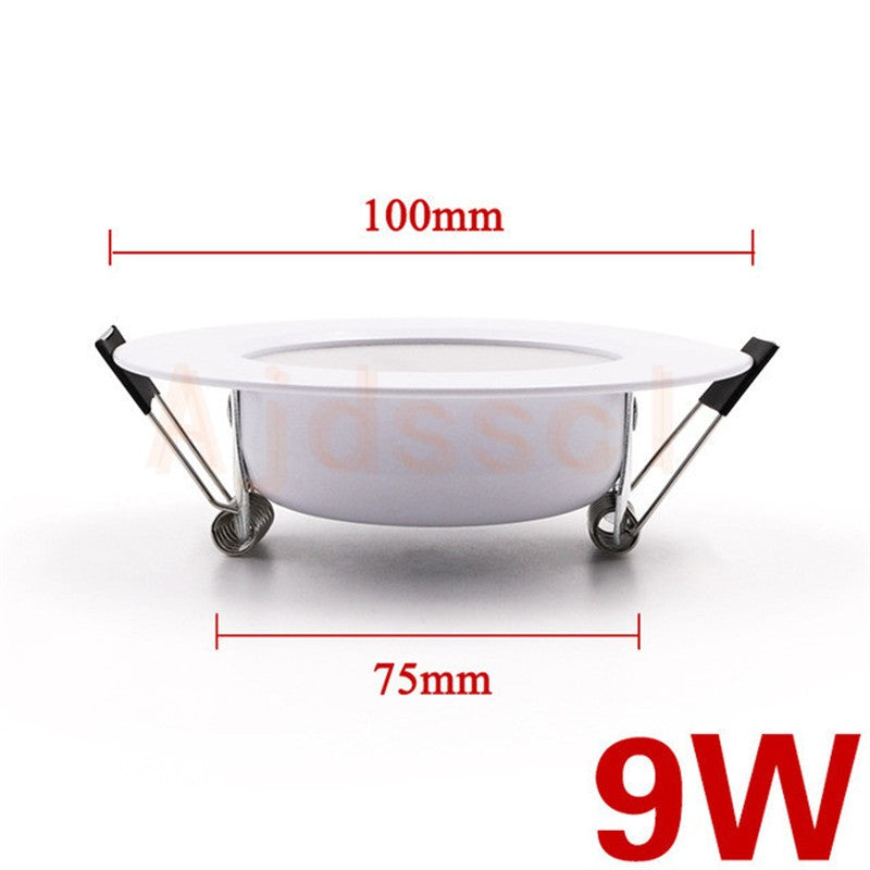 Spot LED Embutido Regulável 5W a 15W Luz AC110V 220V - Branco Frio 6000k