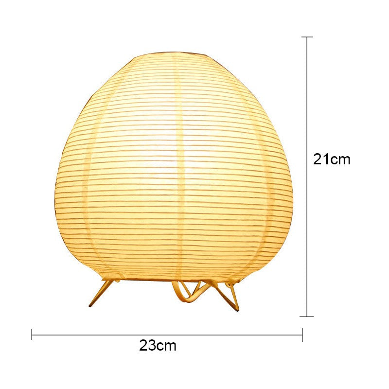 Luminária de Mesa LED Estilo Nórdico Wabi Sabi