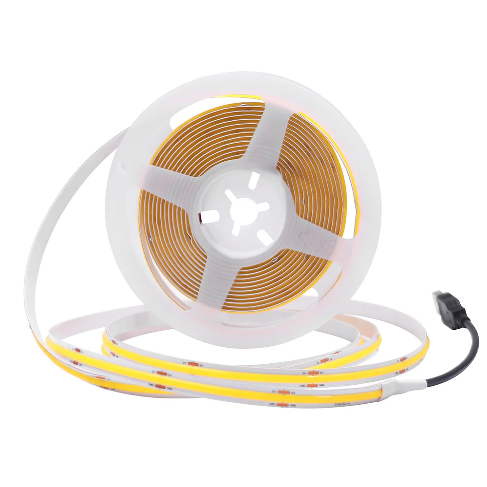 Fita LED com 320 LEDs/m Interligados e Resistentes