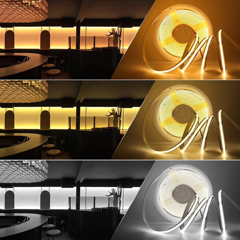 Fita LED com 320 LEDs/m Interligados e Resistentes