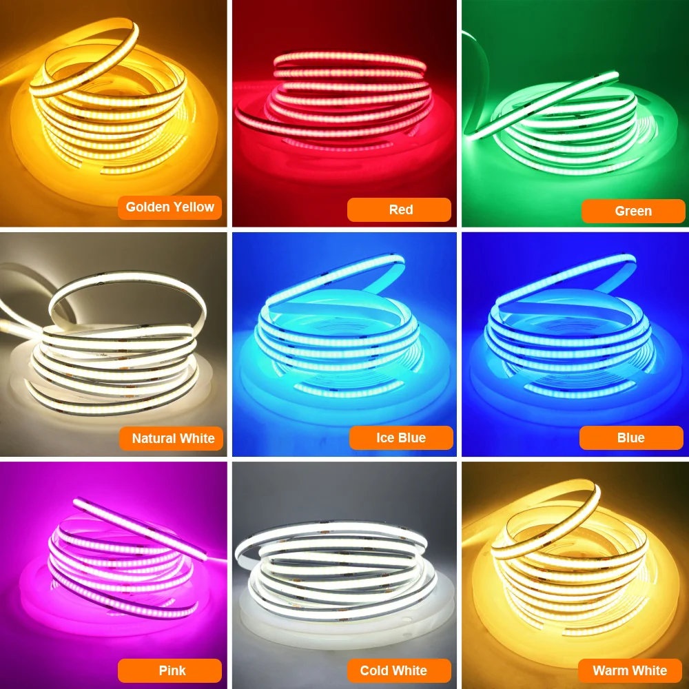 Fita LED com 320 LEDs/m Interligados e Resistentes