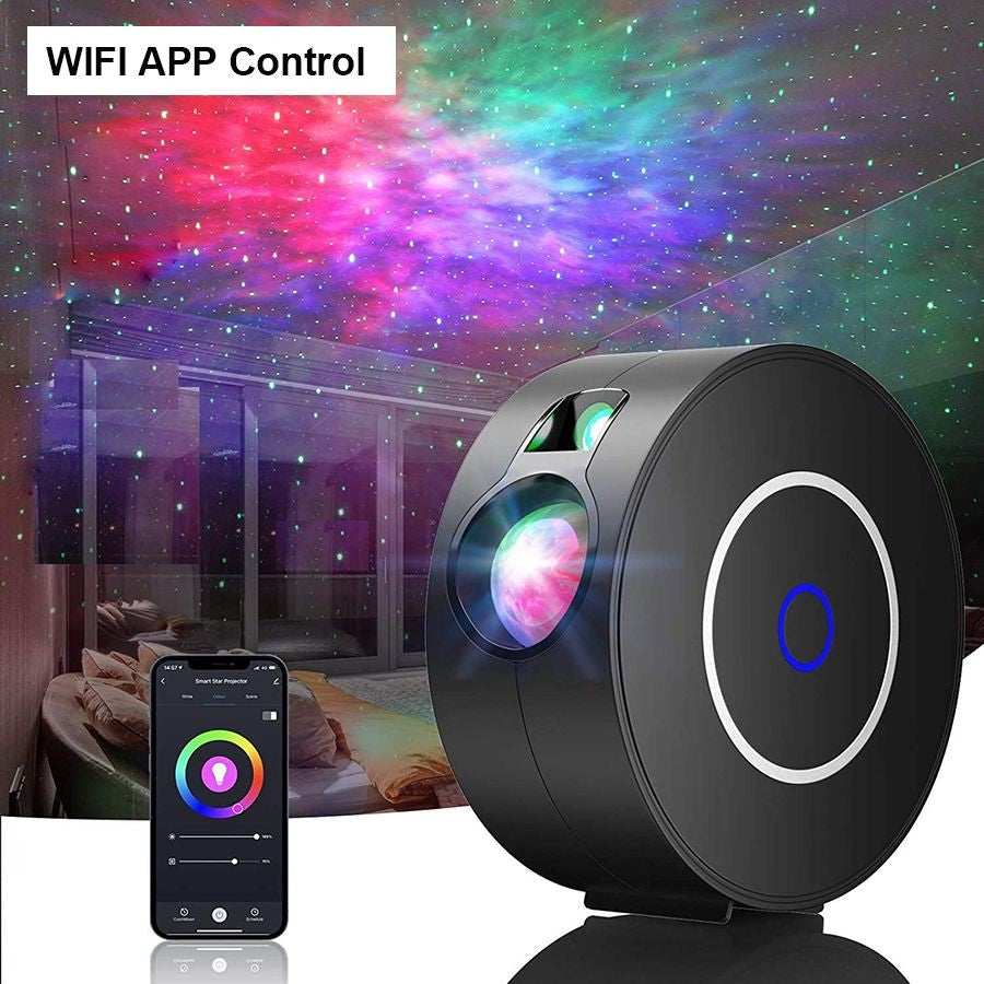 Projetor Estrelado Wi-Fi com Controle por App e Alexa