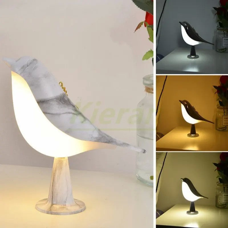 Luminária de Mesa em Formato de Pássaro Diversos Modelos