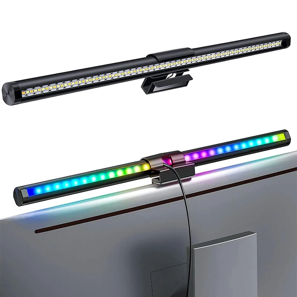 Lâmpada de Mesa LED Wiscolor Barra de Luz para Monitor com Proteção Ocular