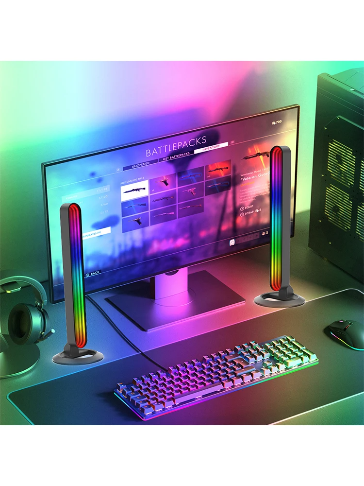 Lâmpada de Mesa LED Wiscolor Barra de Luz para Monitor com Proteção Ocular