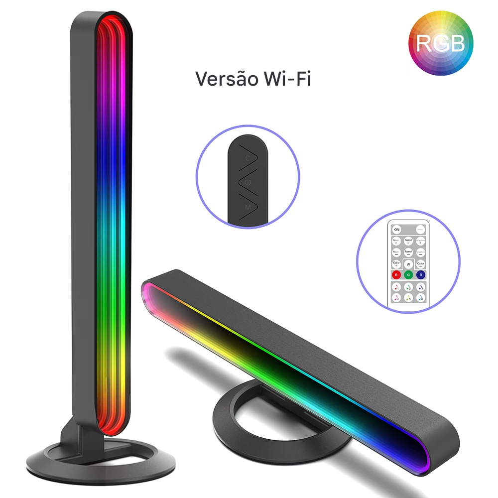 Lâmpada de Mesa LED Wiscolor Barra de Luz para Monitor com Proteção Ocular