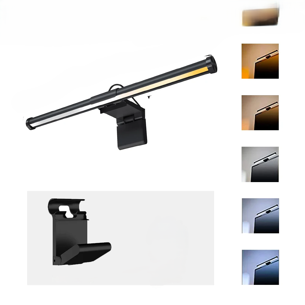 Lâmpada de Mesa LED Wiscolor Barra de Luz para Monitor com Proteção Ocular