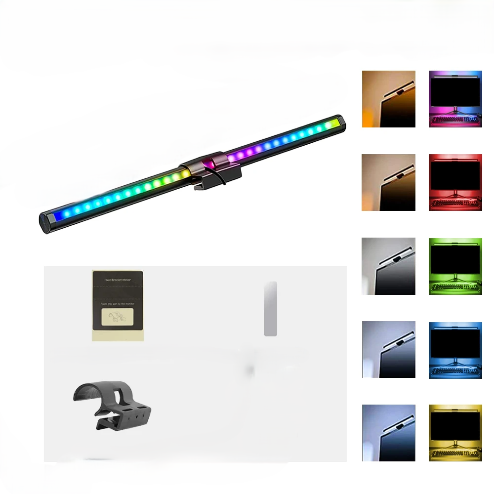 Lâmpada de Mesa LED Wiscolor Barra de Luz para Monitor com Proteção Ocular