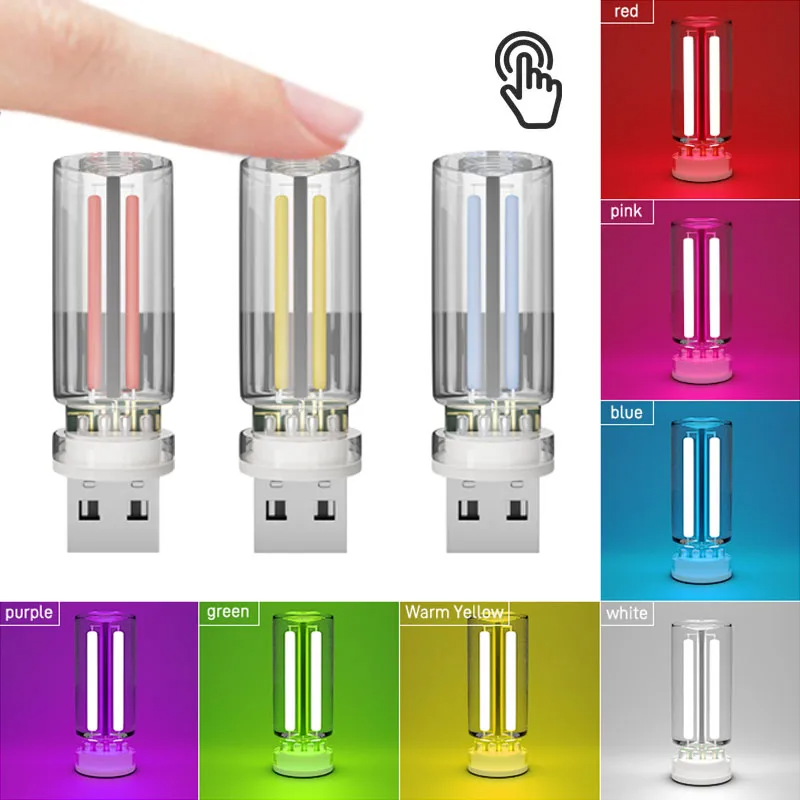 Transforme qualquer espaço com a Luz de Ambiente USB, destacando-se pelo seu design moderno de filamento LED. Oferece controle tátil intuitivo e dimerização ajustável, proporcionando a atmosfera perfeita em um simples plug and play. Ideal para criar ambientes aconchegantes e personalizados em qualquer lugar.