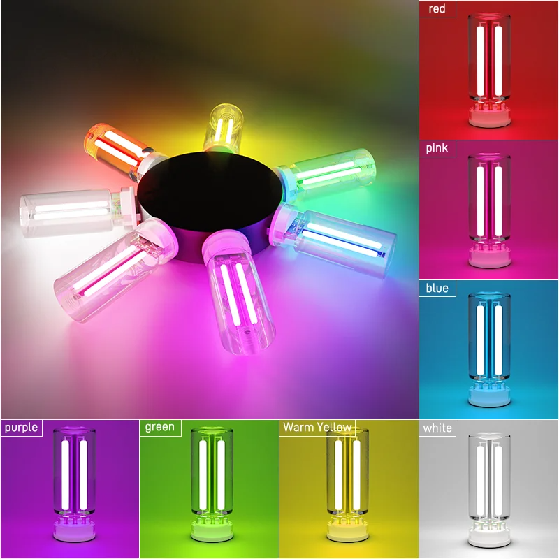 Luz de Ambiente USB com Toque e Dimerização LED Filamento Plug and Play