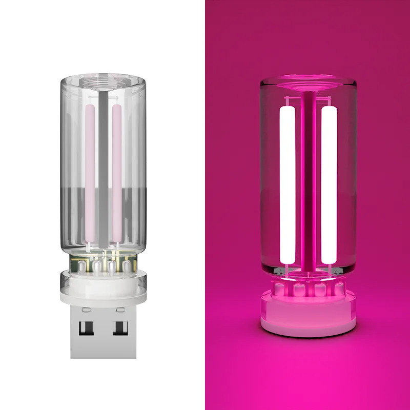 Luz de Ambiente USB com Toque e Dimerização LED Filamento Plug and Play