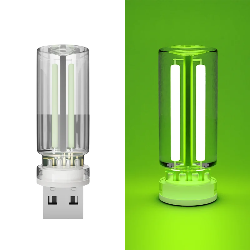 Luz de Ambiente USB com Toque e Dimerização LED Filamento Plug and Play
