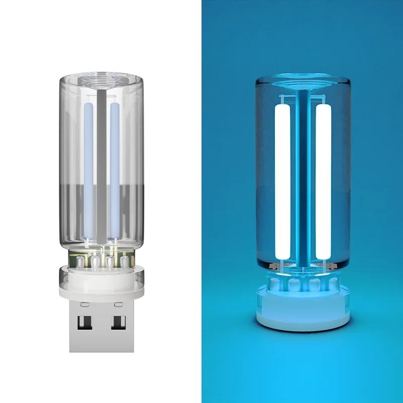 Luz de Ambiente USB com Toque e Dimerização LED Filamento Plug and Play