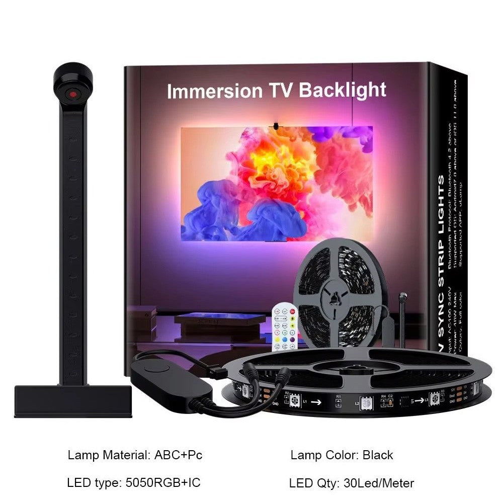 Fita de LED Imersiva e Dimensional para TV com Sensor de Captura de Cor e Sincronização de Música