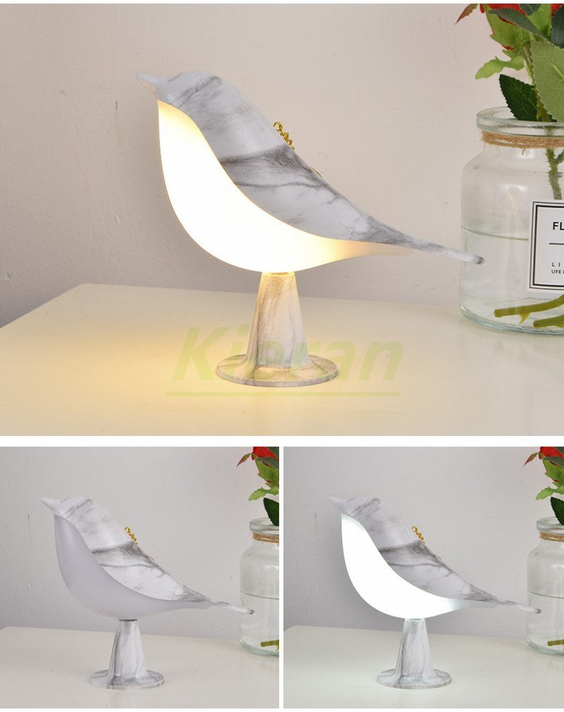 Luminária de Mesa em Formato de Pássaro Diversos Modelos