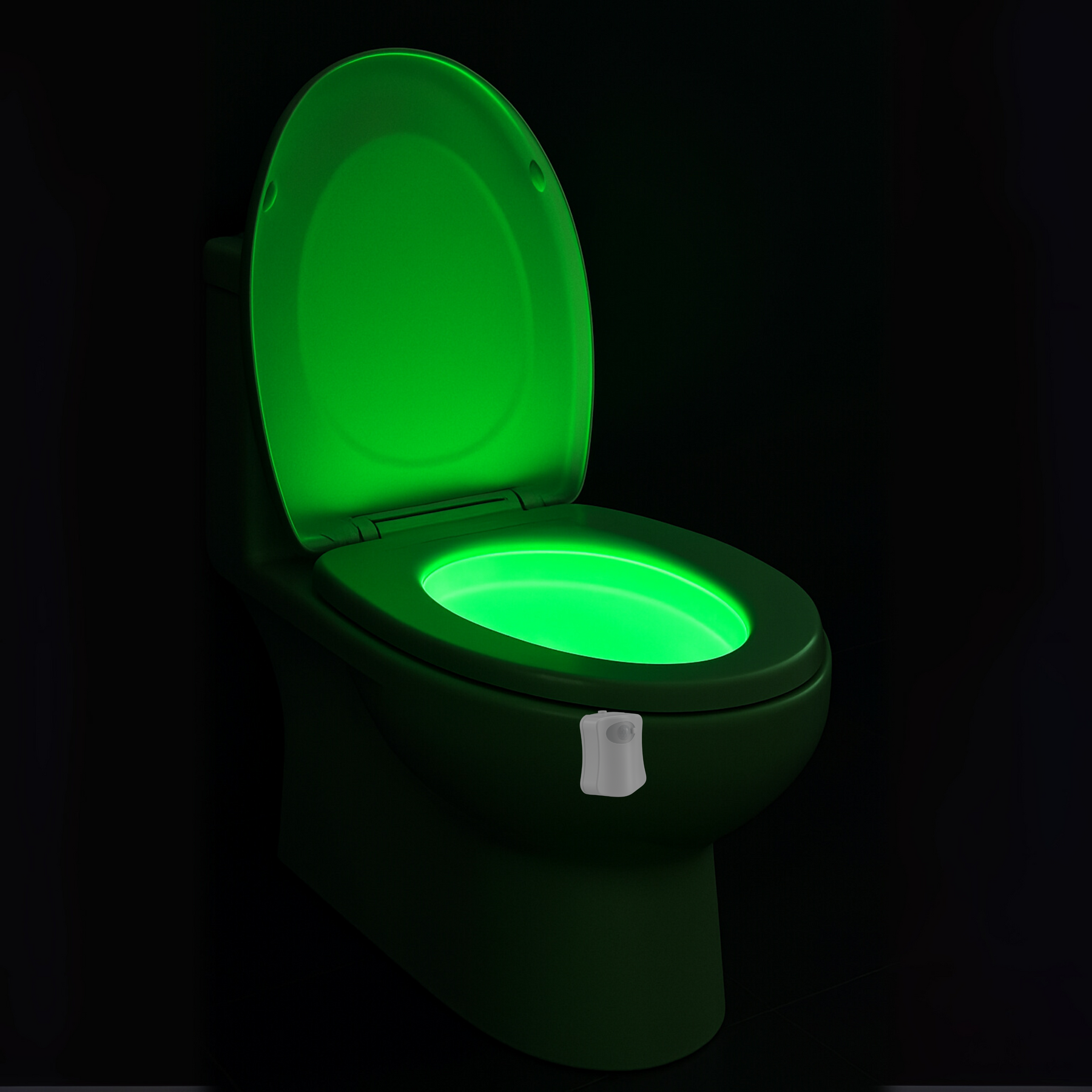Luz para Banheiro LED com Sensor de Movimento RGB 8 Cores