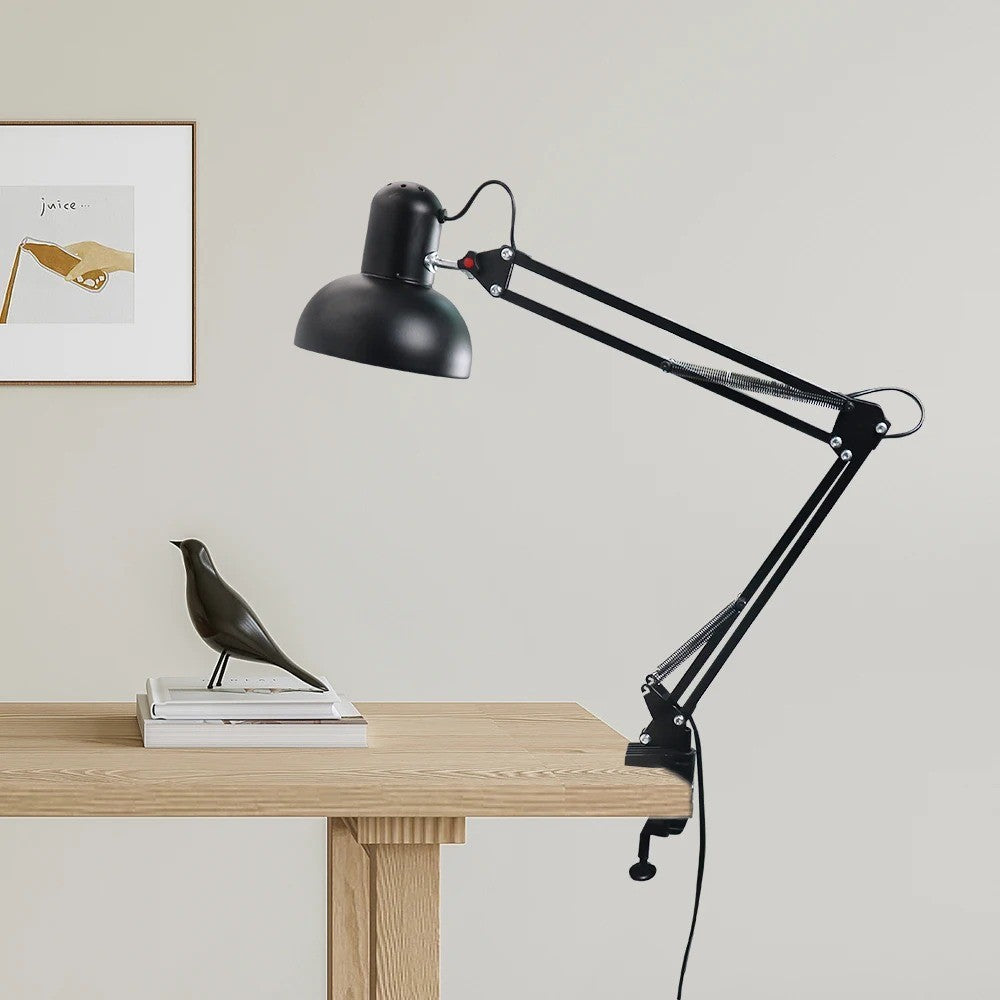 Luminária de Mesa com Presilha para Estudo Escritório e Sala de Manicure