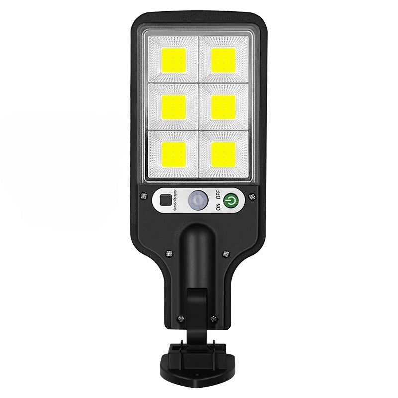Luminária Solar LED de Parede com Sensor de Presença Para Áreas Externas