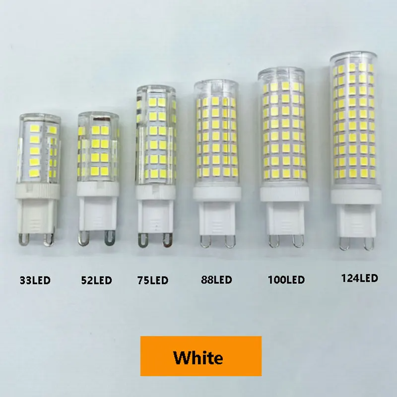 Lâmpada LED G9 9W a 25W Luz Fria Quente ou Natural