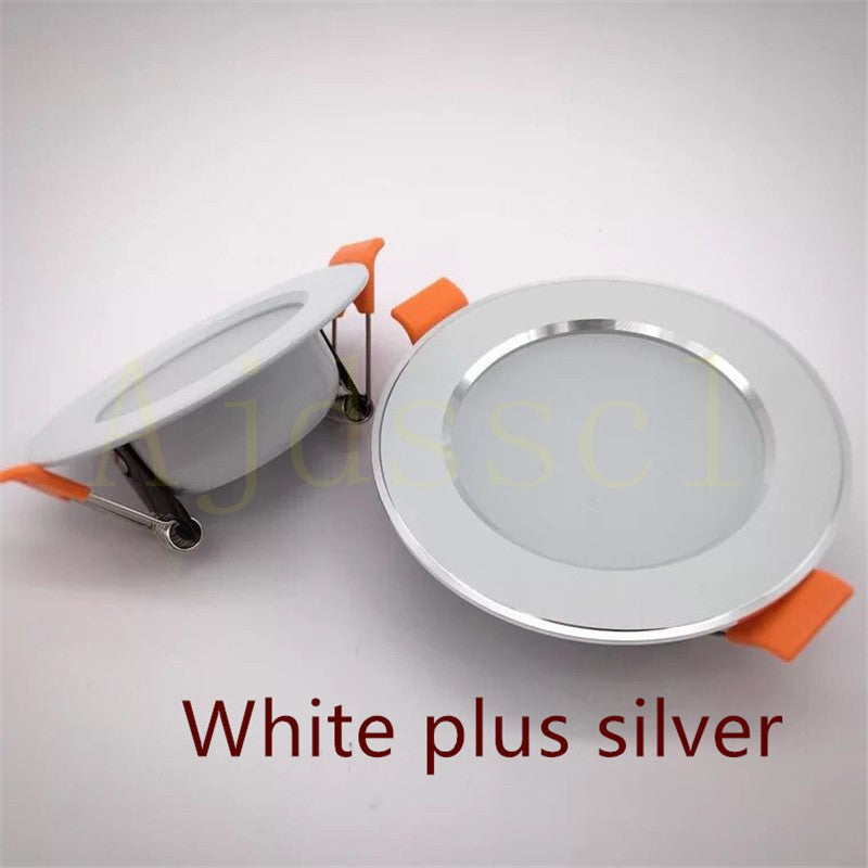 Spot LED Embutido Regulável 5W a 15W Luz AC110V 220V - 3 Cores Alternáveis