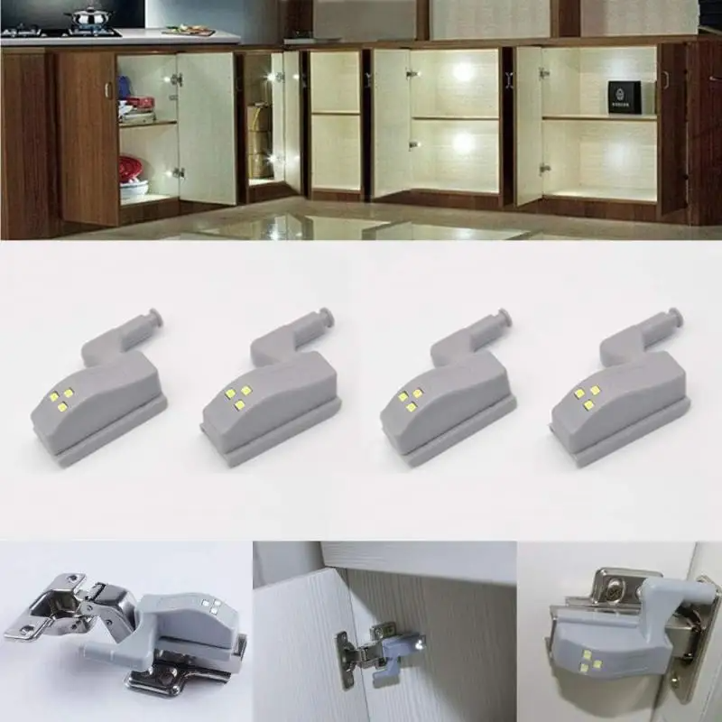 Luz LED com Sensor para Dobradiça de Móveis Ideal para Armários