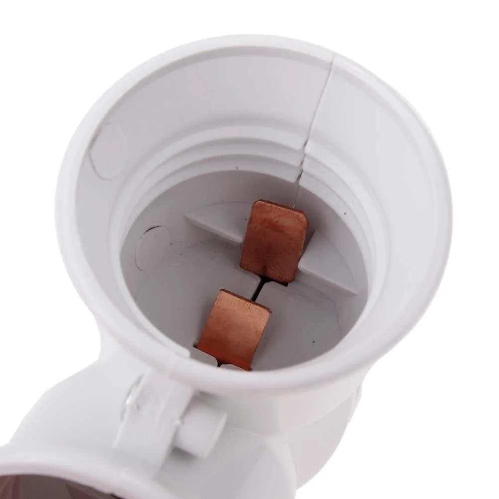 Adaptador Soquete E27 para 2 Lâmpadas LED E27