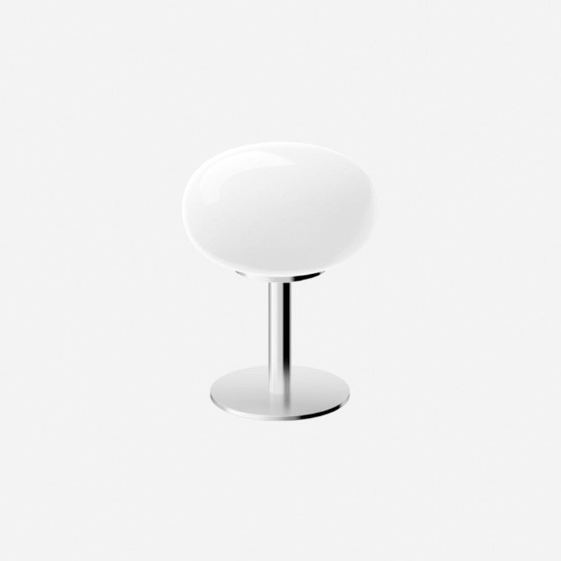 Abajur de Mesa de Vidro Macaron com Ajuste Tri Cromático e Proteção Ocular