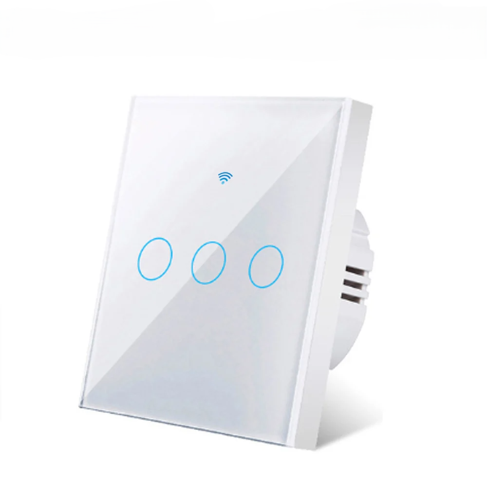 Interruptor de Luz Inteligente Axus UE Wi-Fi Touch