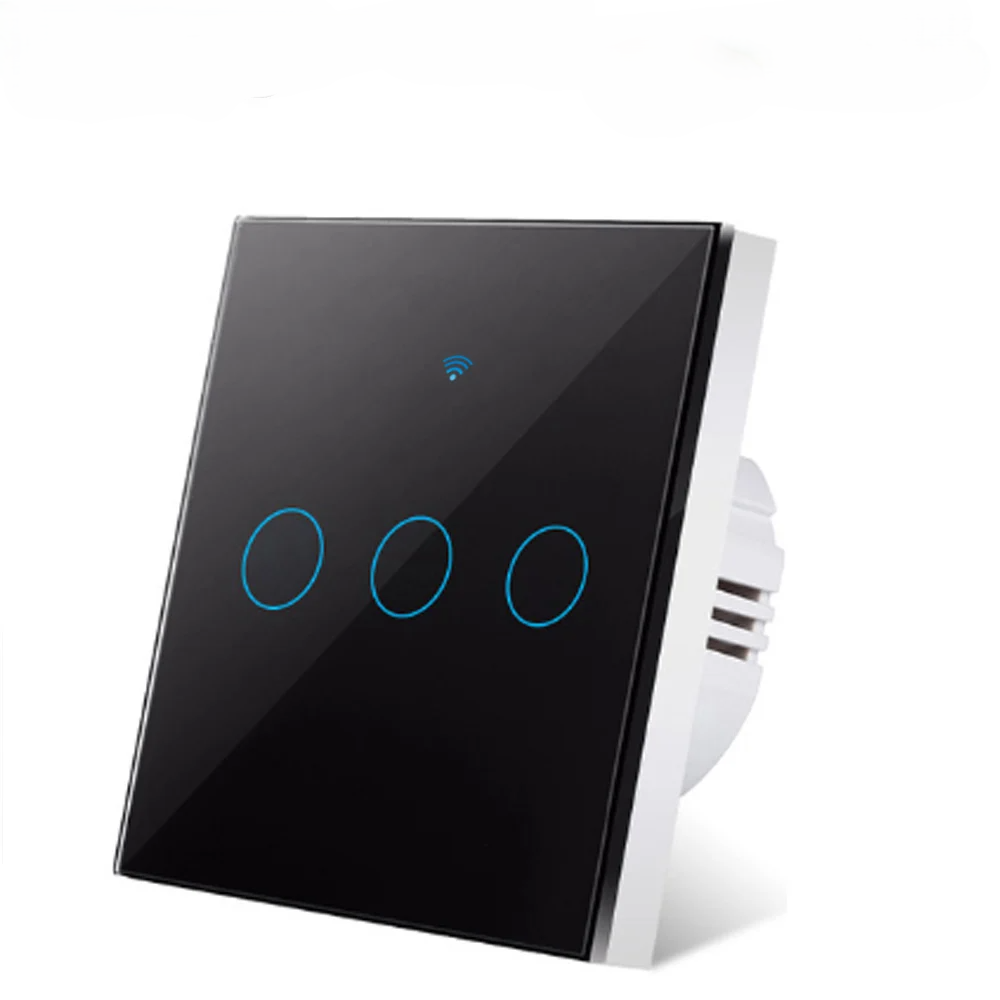 Interruptor de Luz Inteligente Axus UE Wi-Fi Touch