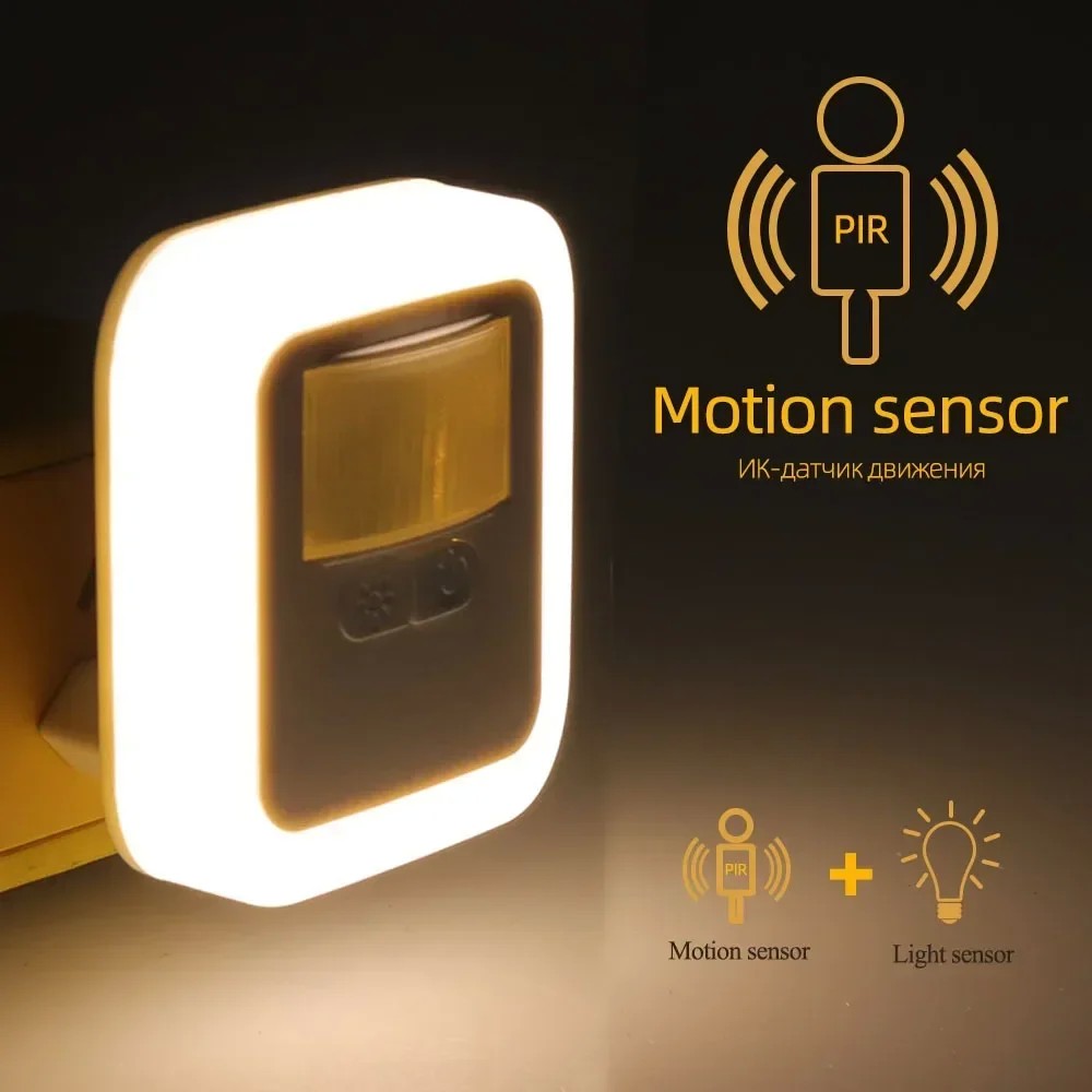 Luminária de Tomada com Sensor de Presença e com Adaptação de Tonalidades de Luz