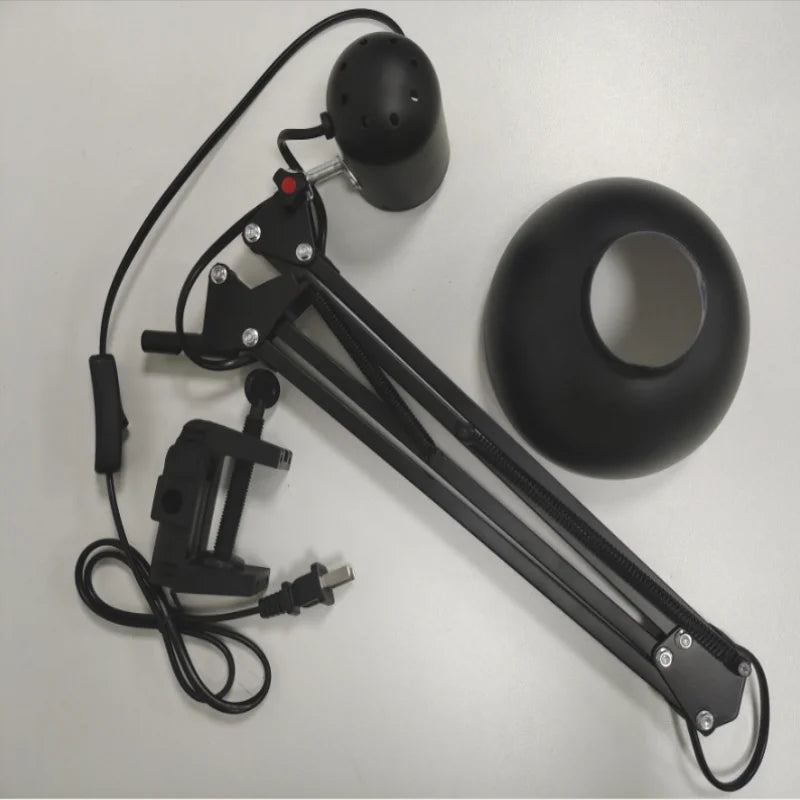 Luminária de Mesa com Presilha para Estudo Escritório e Sala de Manicure