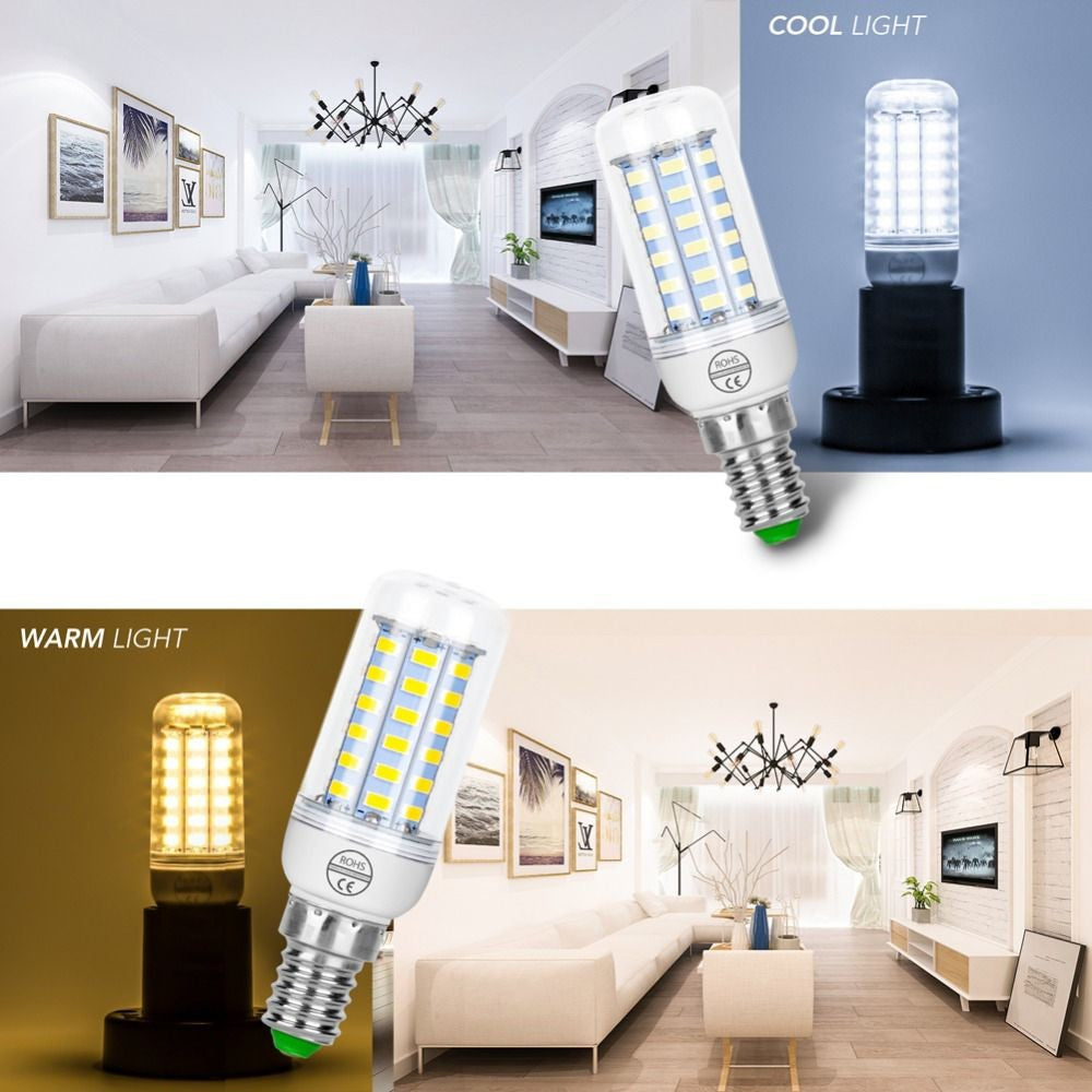 Lâmpada LED Tipo Milho 7W a 15W Super Brilhante