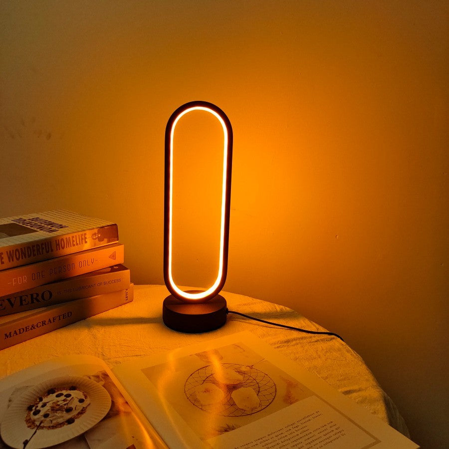 Luminária Led Mesa de Cabeceira com Cabo USB