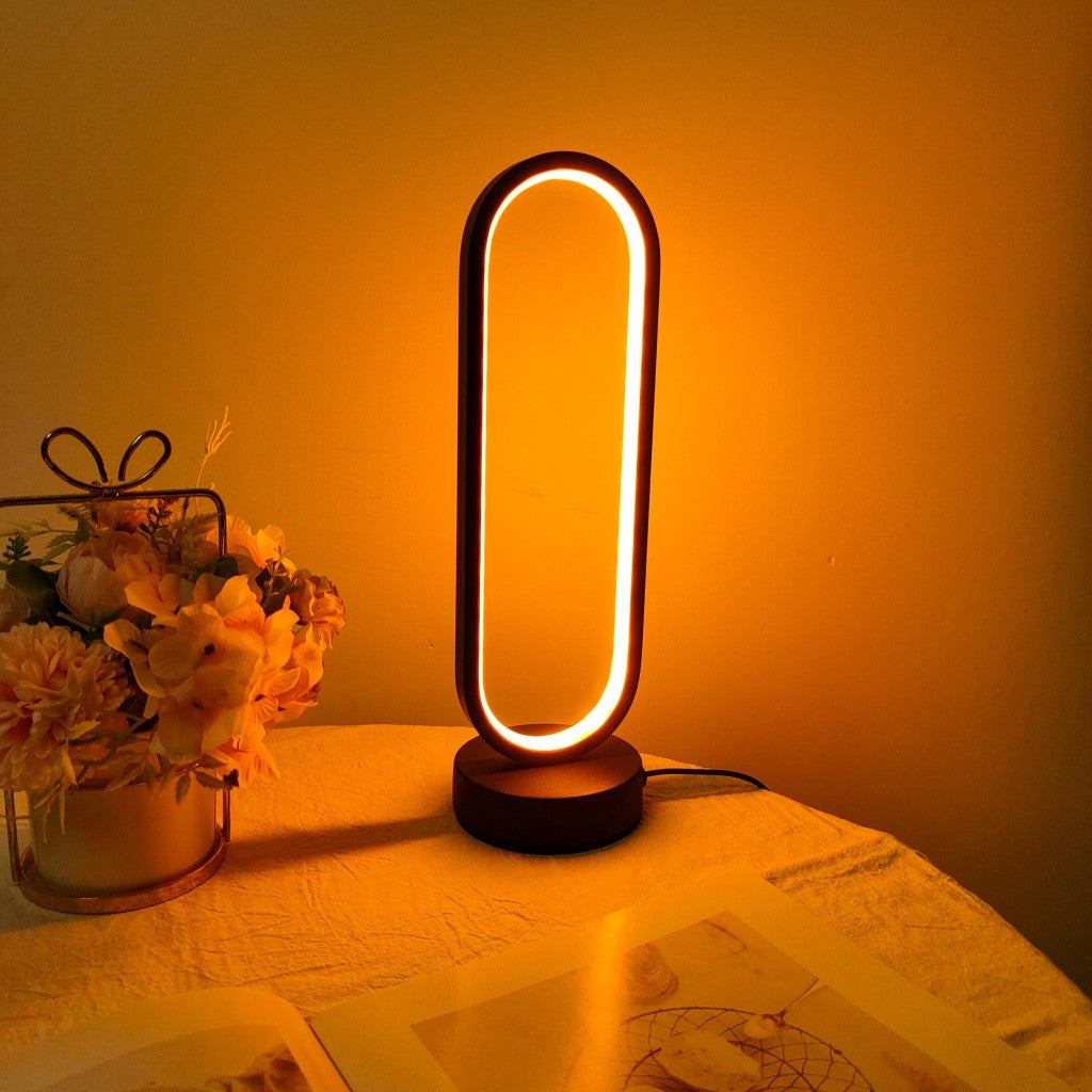 Luminária Led Mesa de Cabeceira com Cabo USB