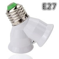 Transforme sua iluminação com o Adaptador Soquete E27, permitindo o uso de duas lâmpadas LED simultaneamente. Fácil de instalar e perfeito para ampliar a luminosidade em qualquer ambiente. Compatível com lâmpadas LED E27. Ideal para casas, escritórios e espaços comerciais.
